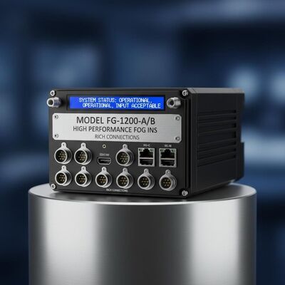 Ποιότητα Πρότυπο FG-1200-A/B Υψηλής απόδοσης σύστημα αδρανειακής πλοήγησης FOG με πλούσιες συνδέσεις και αποδεκτές εισροές εργοστάσιο